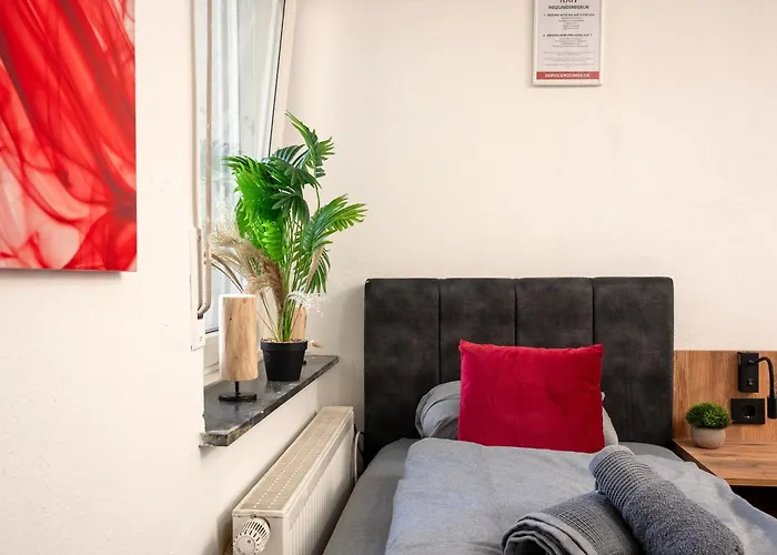 Serviceroom24 - 4 In Wlan - Smart-tv - 24-7 Check-in Und Kueche Lejlighed *